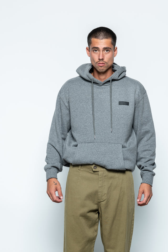 MOSAIC 20 HOODIE - GREY MELANGE