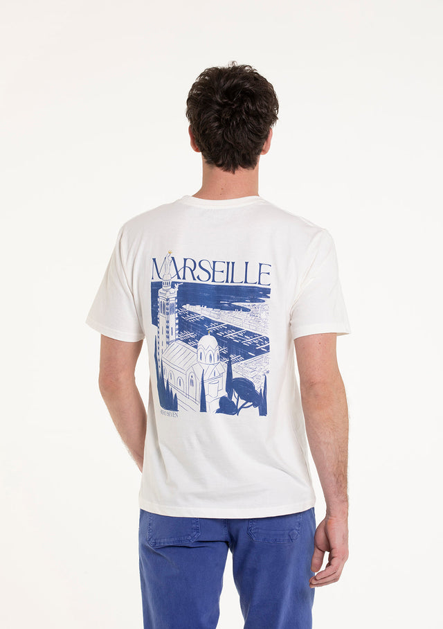 MARSEILLE T - OFF WHITE - TEESHIRT