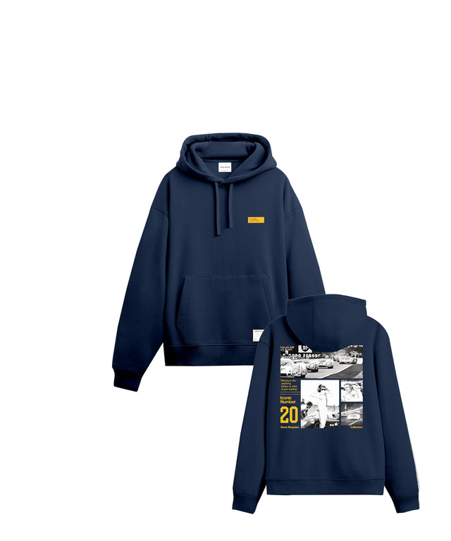 MARCELLO HOODIE KID - NAVY