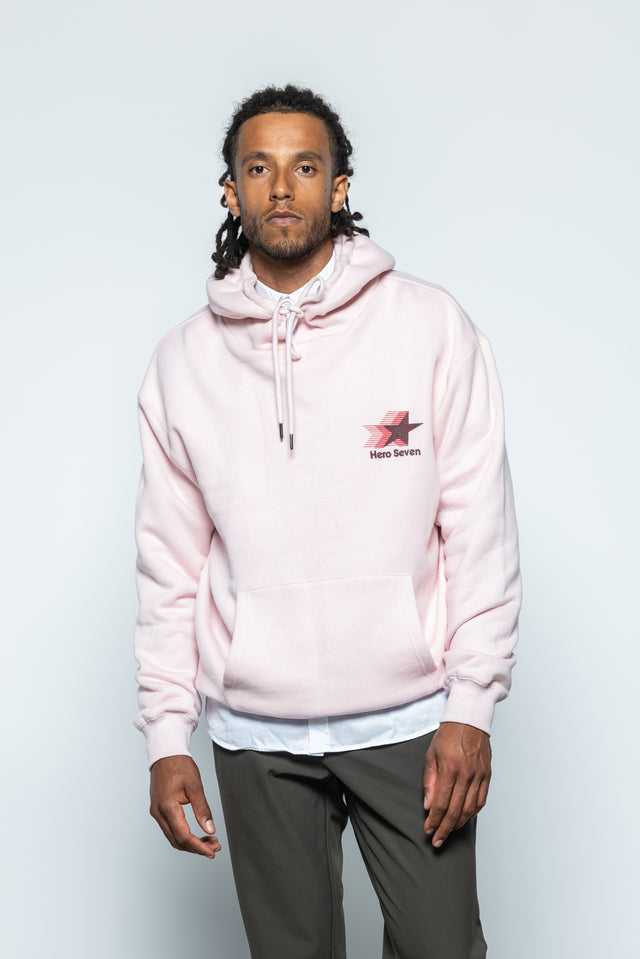 ATHLETIC CLUB HOODIE - ROSE POUDRE