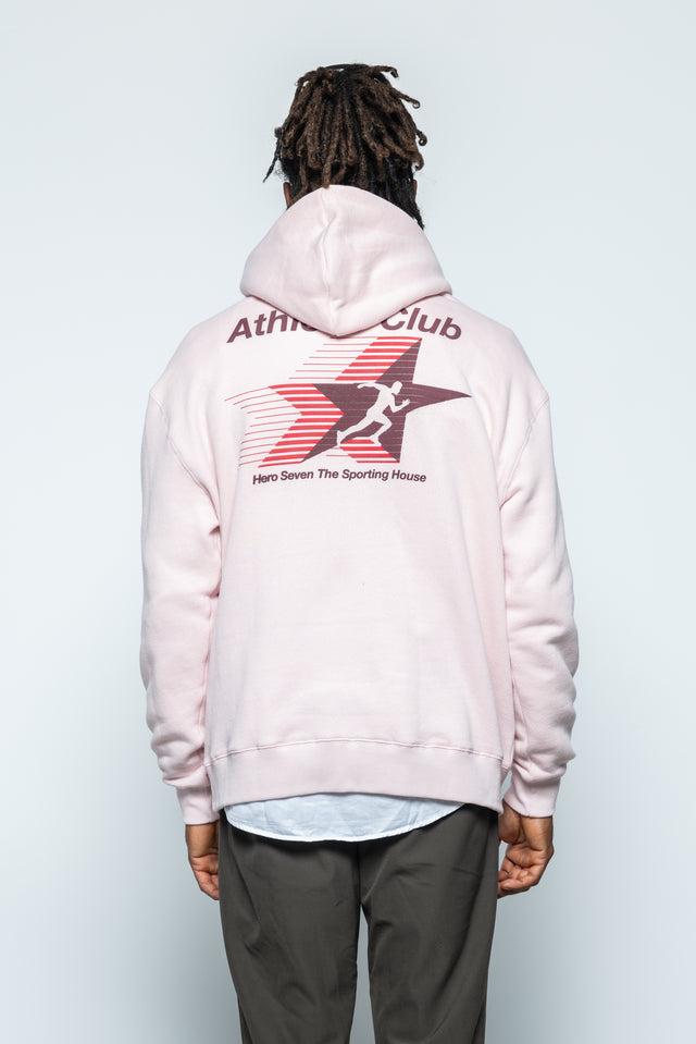 ATHLETIC CLUB HOODIE - ROSE POUDRE