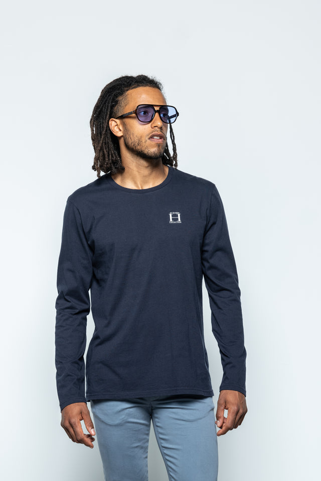 HERO TEE ML - NAVY