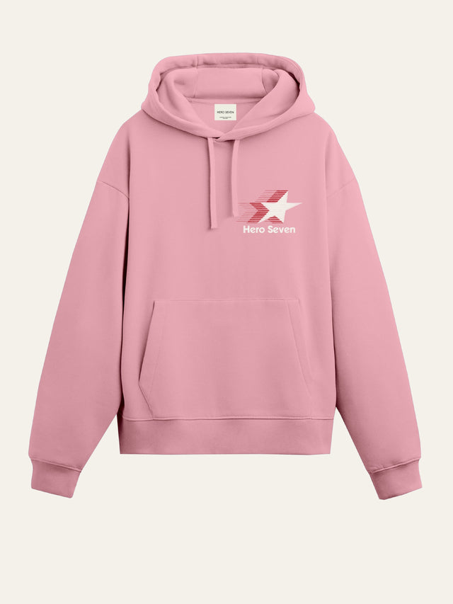 ATHLETIC CLUB HOODIE - ROSE POUDRE - Molletons