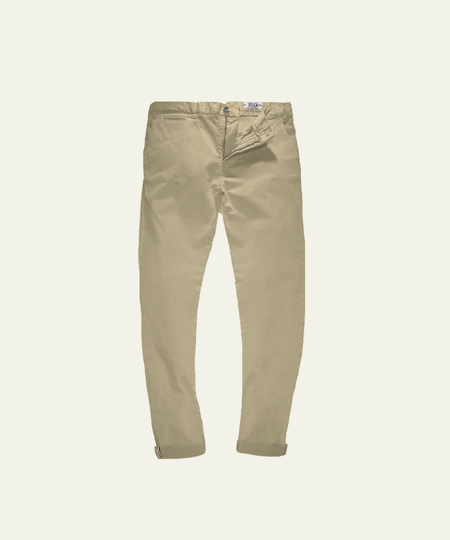 BASIC CHINO L - SAND - PANTS