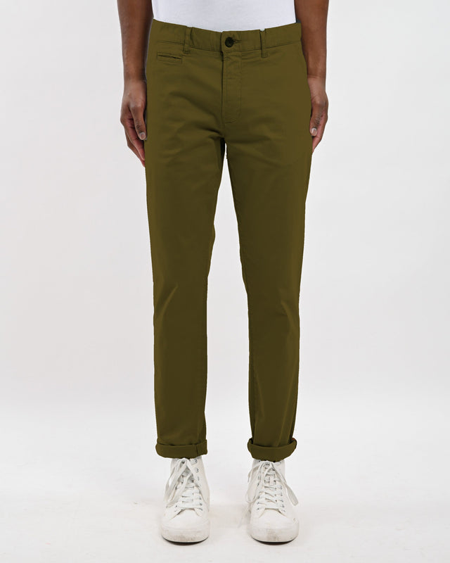 BASIC CHINO S - DOLIVA KAKI - PANTS