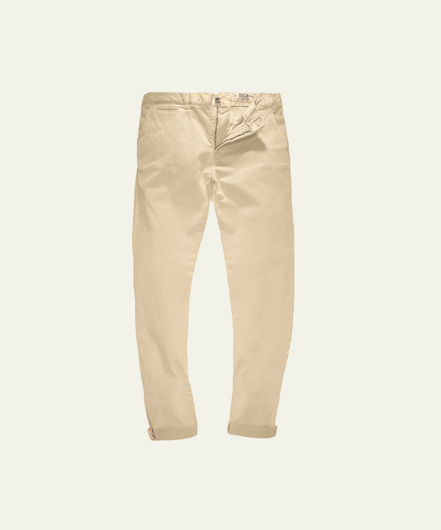 BASIC CHINO S - DUST - PANTS