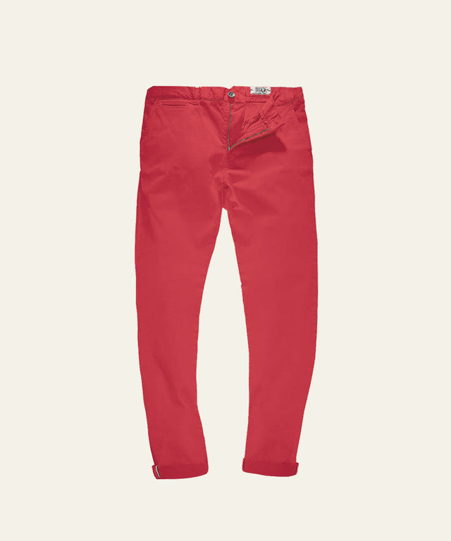 BASIC CHINO S - GRENADINE - PANTS