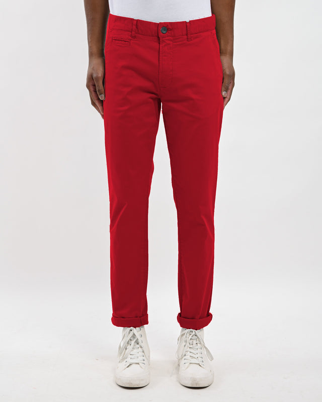 BASIC CHINO S - GRENADINE - PANTS