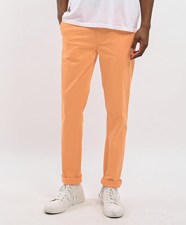 BASIC CHINO S - MELON - PANTS