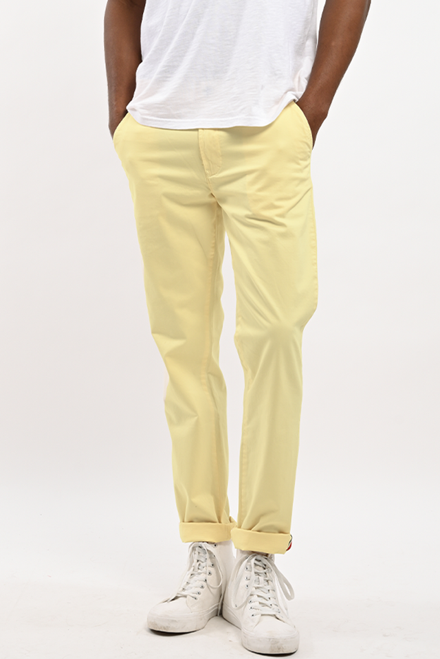 BASIC CHINO S - MIMOSA - PANTS