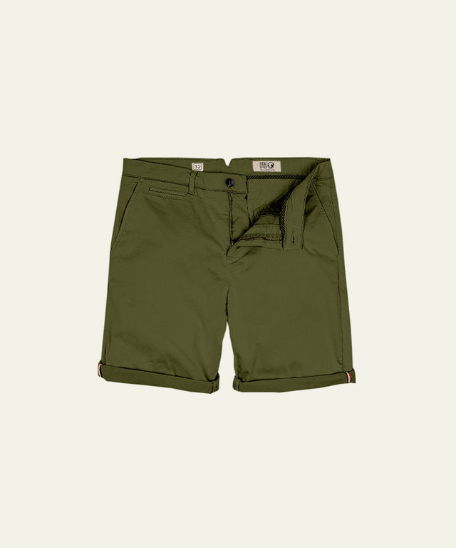 BASIC CHINO SHORT - DOLIVA KAKI - SHORTS