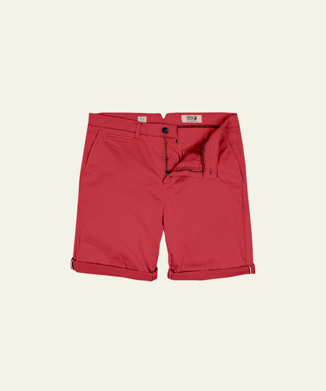 BASIC CHINO SHORT - GRENADINE - SHORTS