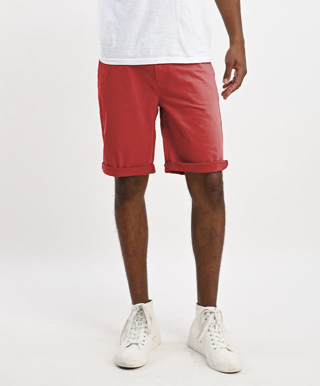 BASIC CHINO SHORT - GRENADINE - SHORTS