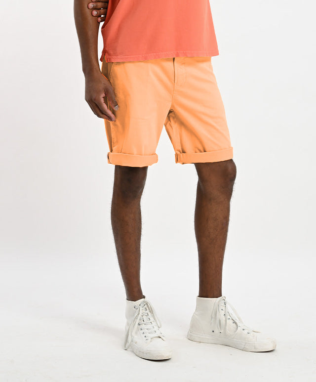 BASIC CHINO SHORT - MELON - SHORTS