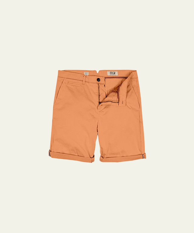 BASIC CHINO SHORT - MELON - SHORTS