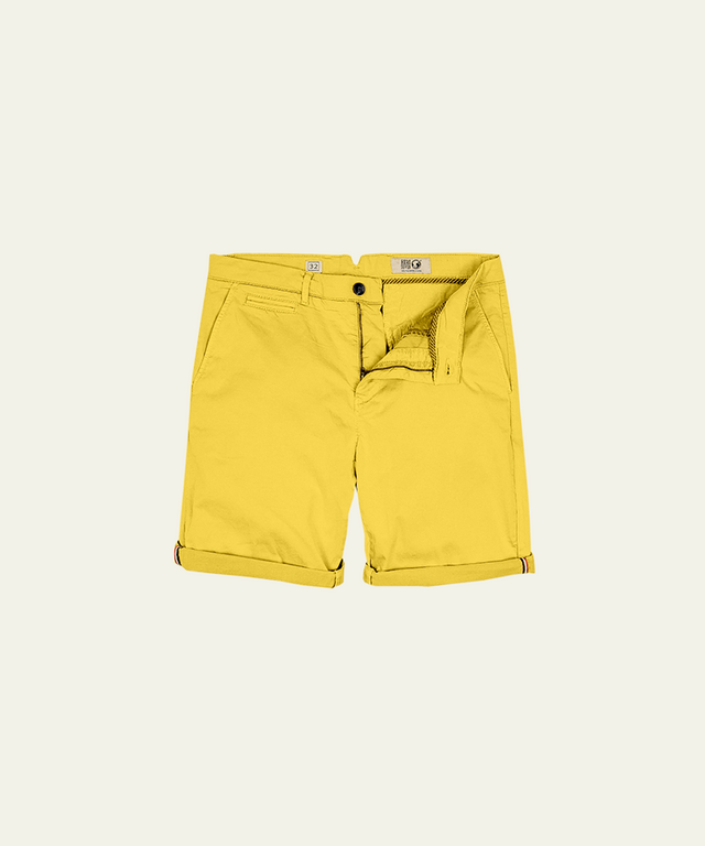 BASIC CHINO SHORT - SUNLIGHT YELLOW - SHORTS