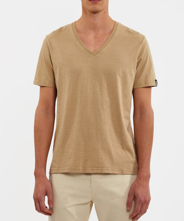 BASIC COL V - SAND - TEESHIRT