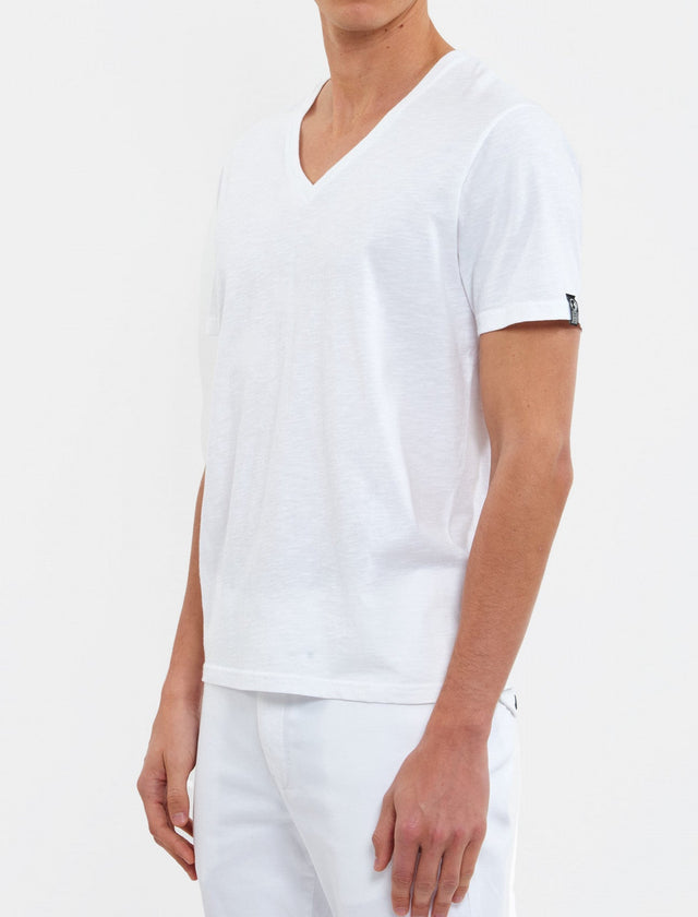 BASIC COL V - WHITE - TEESHIRT