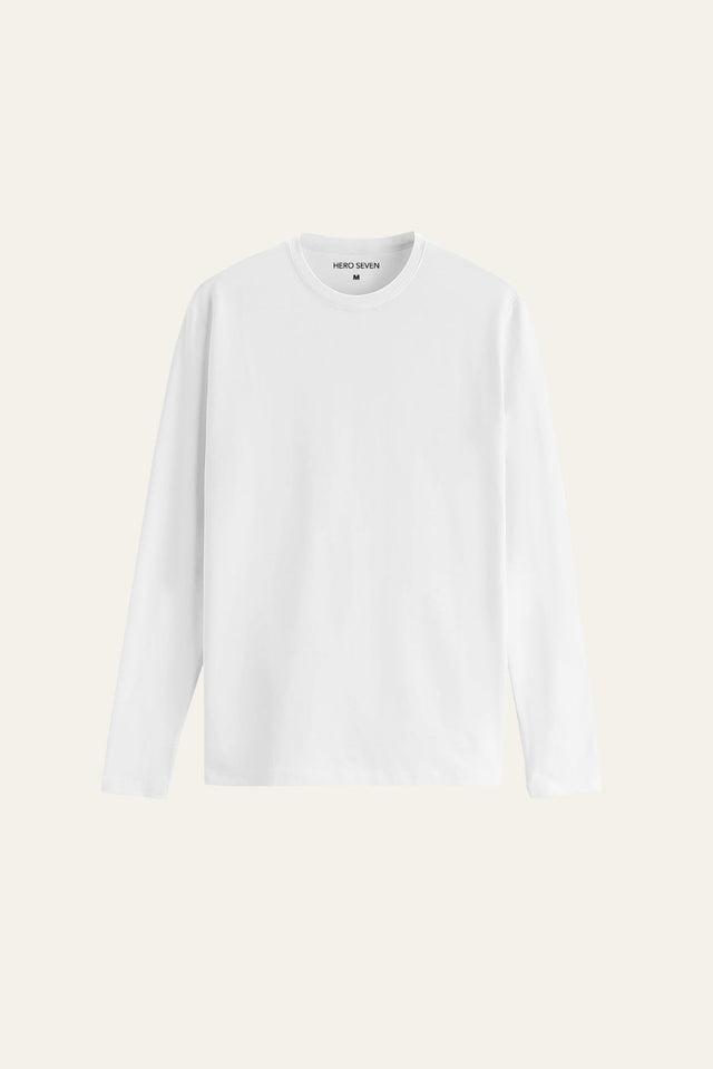 BASIC TEE ML - WHITE - TEESHIRT