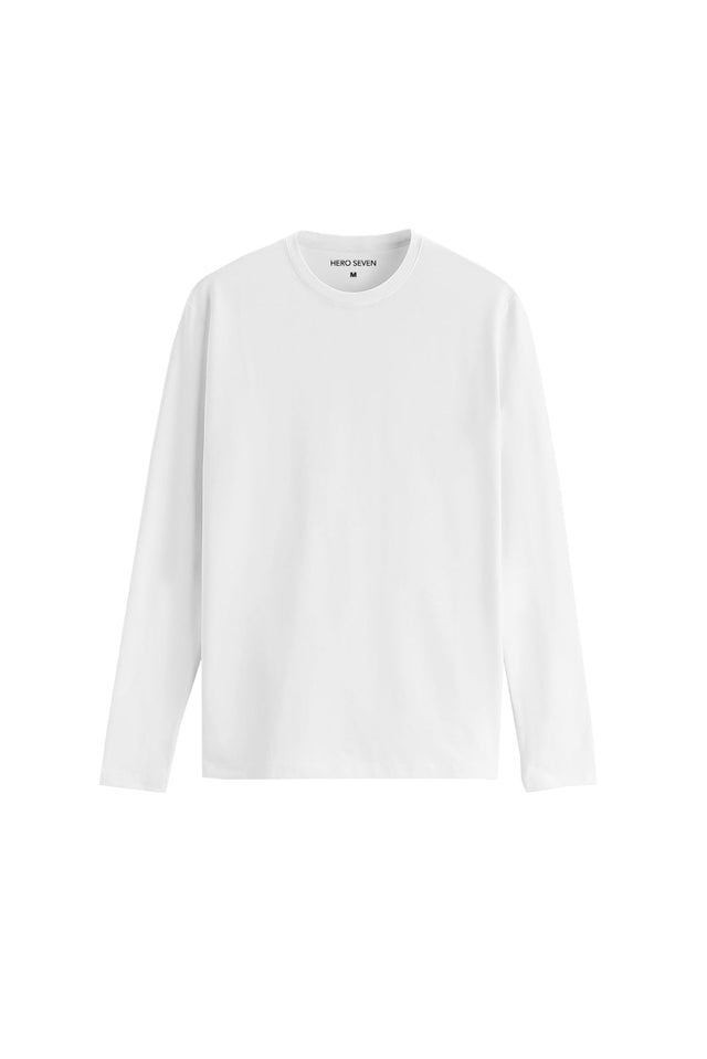 BASIC TEE ML - WHITE - TEESHIRT