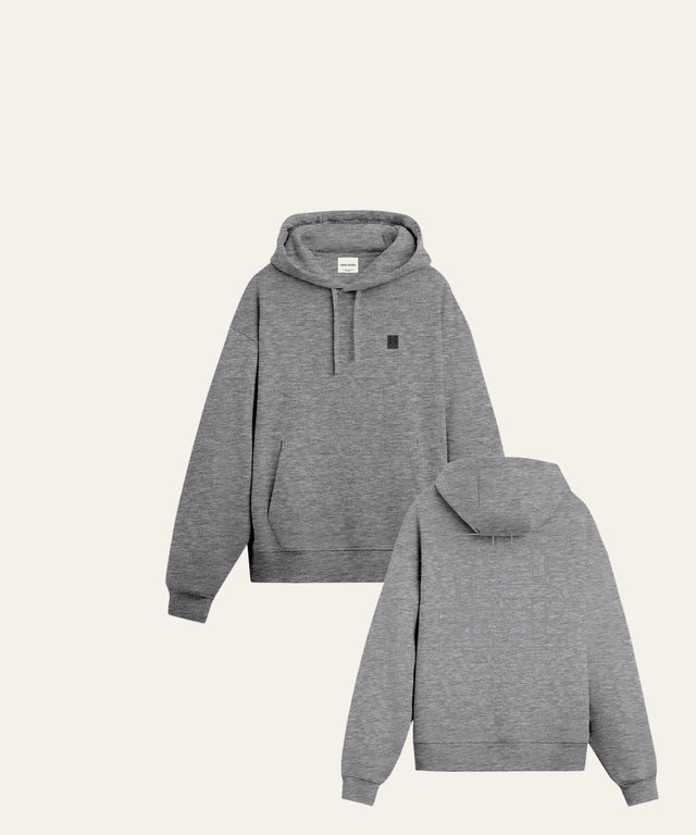 BEST HOODIE KID - GREY MELANGE - Molletons