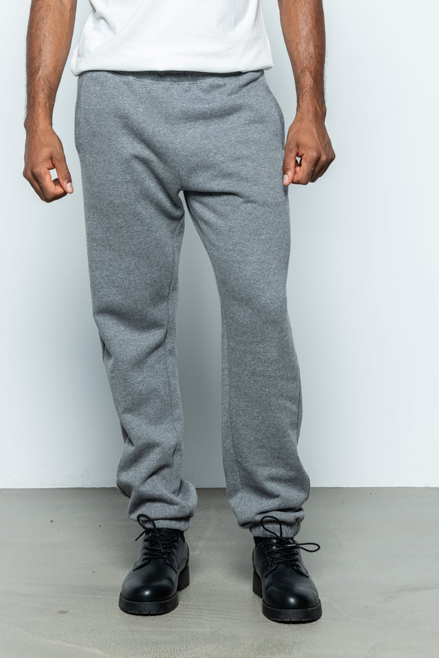 BEST PANT - GREY MELANGE - Molletons