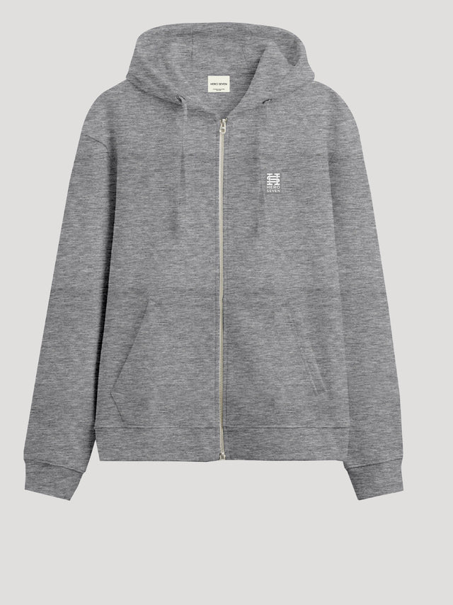 BEST ZIP - GREY MELANGE - FLEE