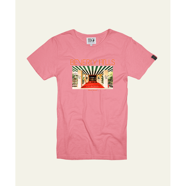 BEVERLY HILLS - STRAWBERRY - TEESHIRT