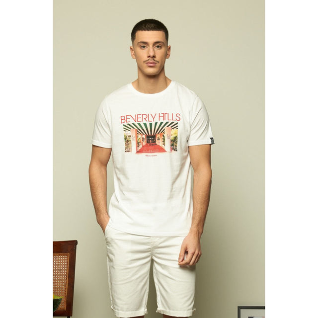 BEVERLY HILLS - WHITE - TEESHIRT