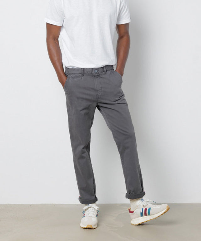 CHINO BASIC - ASPHALTE - PANTS