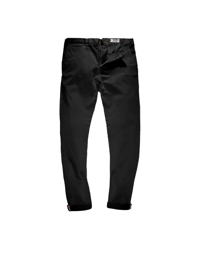 CHINO BASIC - BLACK - PANTS