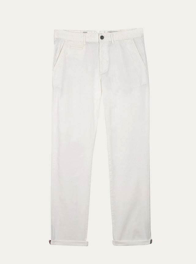 CHINO BASIC - WHITE - PANTS