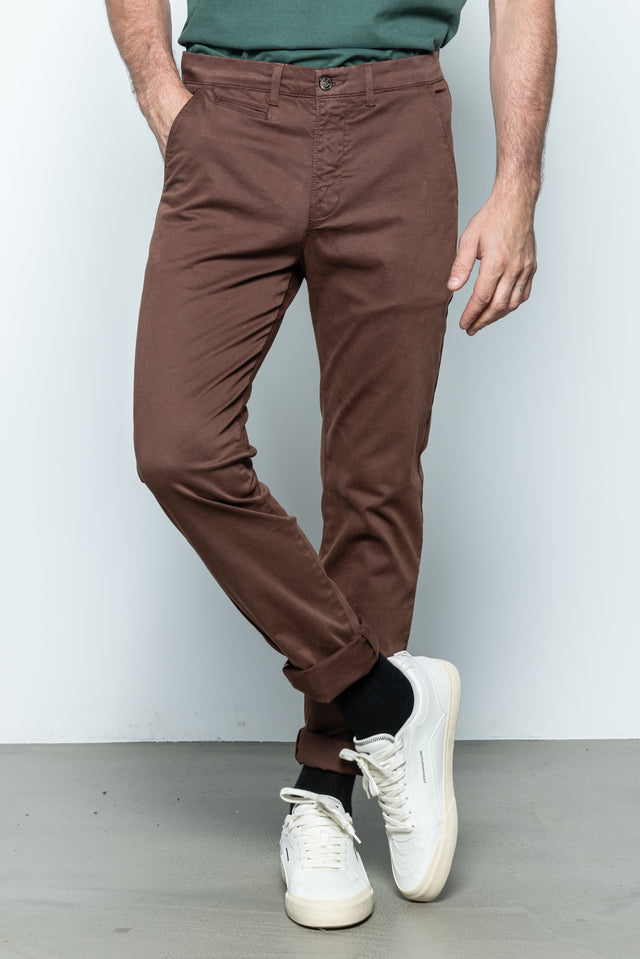 CHINO REGULAR - MOCCHIATO - PANTS