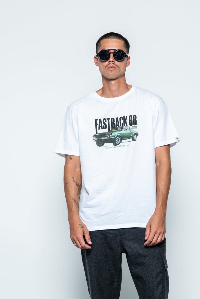 FAST BACK - WHITE - TEESHIRT