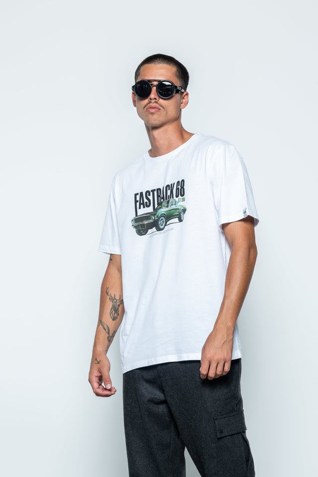 FAST BACK - WHITE - TEESHIRT