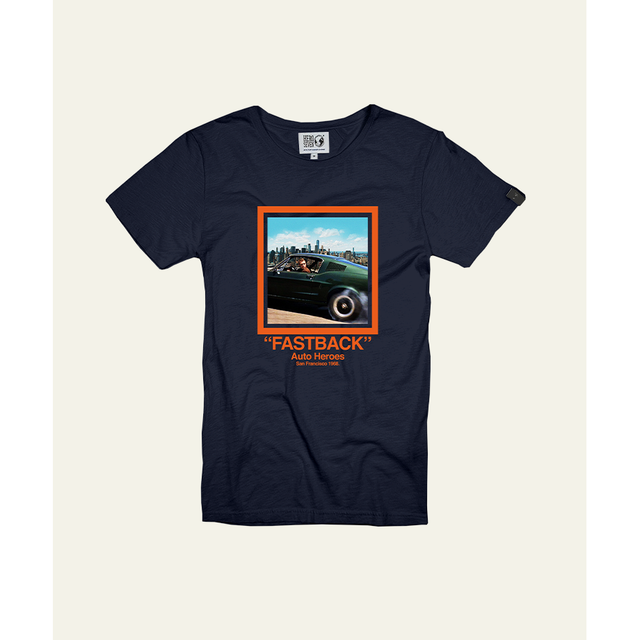 FASTBACK - NAVY - TEESHIRT