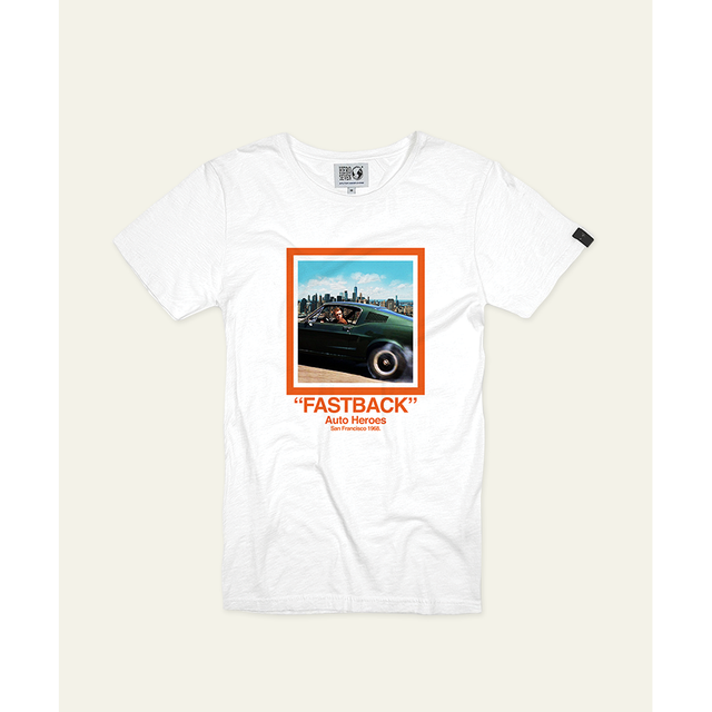 FASTBACK - WHITE - TEESHIRT