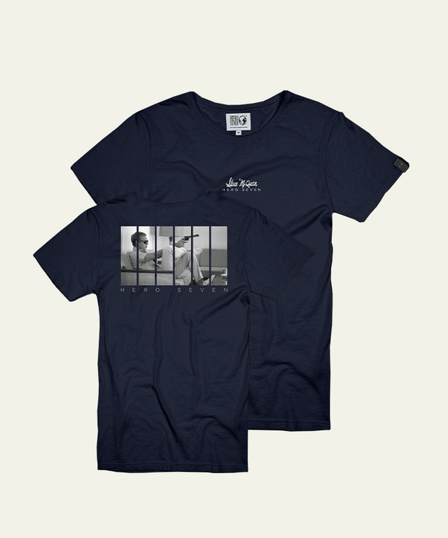 GUN SOFA - NAVY - TEESHIRT