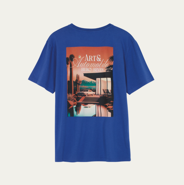 HOPPER - OCEAN BLUE - TEESHIRT