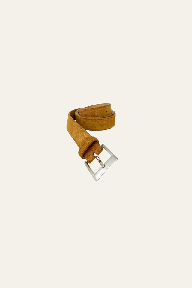 JEANS BELT - COGNAC - 007