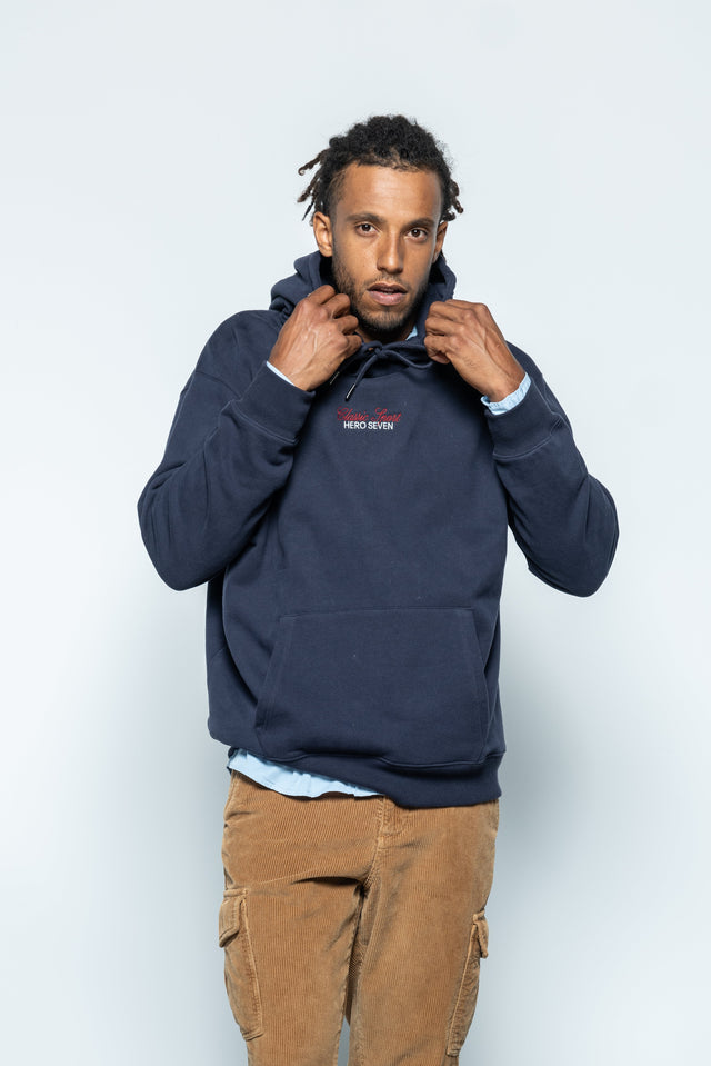 MARCELLO HOODIE - NAVY - Molletons