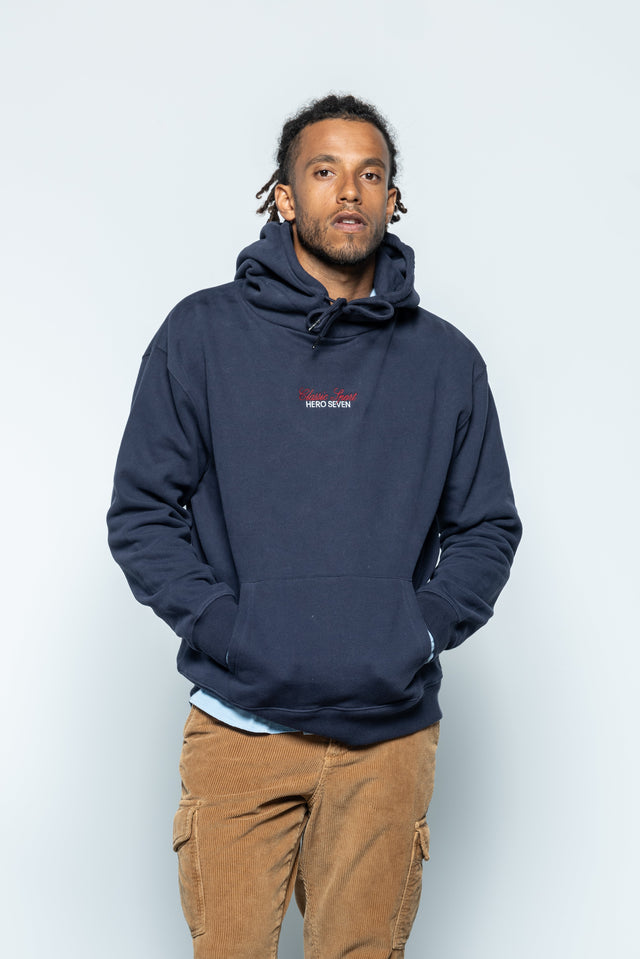 MARCELLO HOODIE - NAVY - Molletons