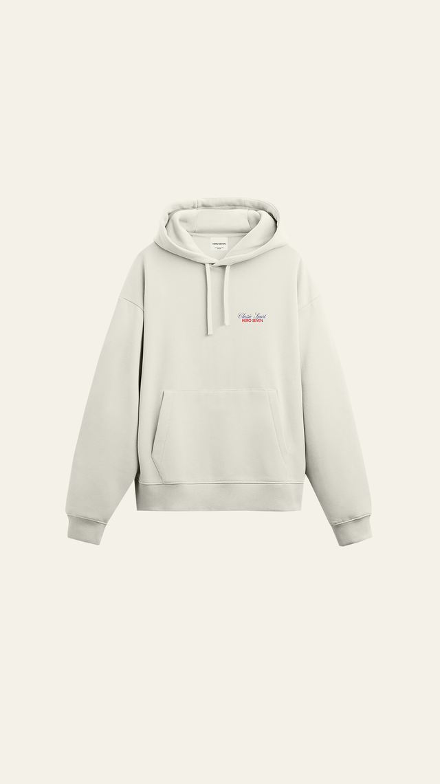 MARCELLO HOODIE - OFF WHITE - Molletons