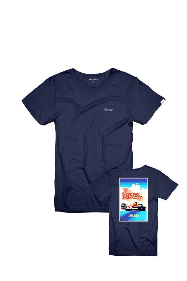 MARCELLO - NAVY - TEESHIRT