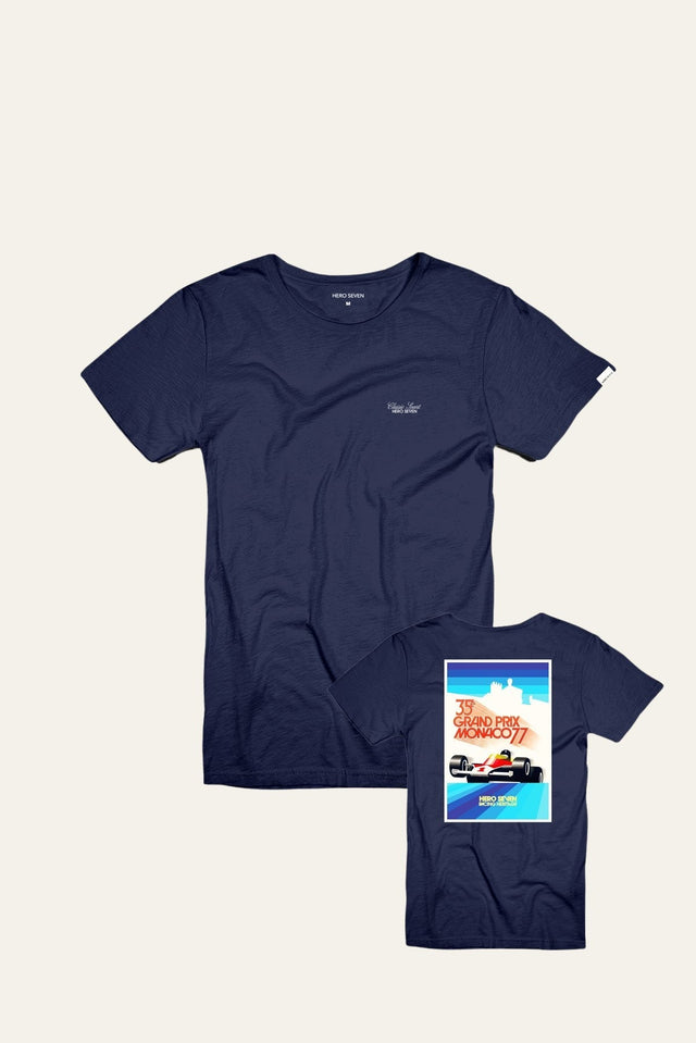 MARCELLO - NAVY - TEESHIRT