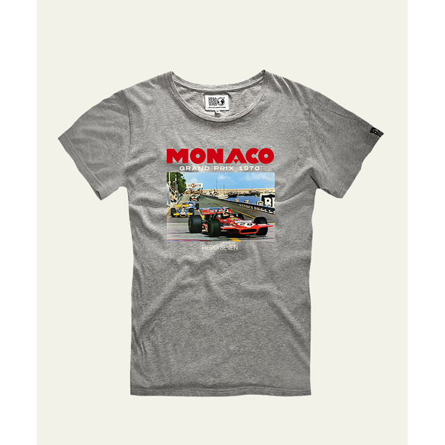 MONACO - GREY MELANGE - TEESHIRT