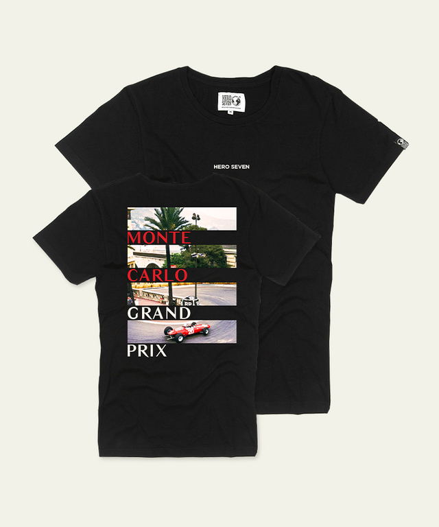 MONTE-CARLO - BLACK - TEESHIRT