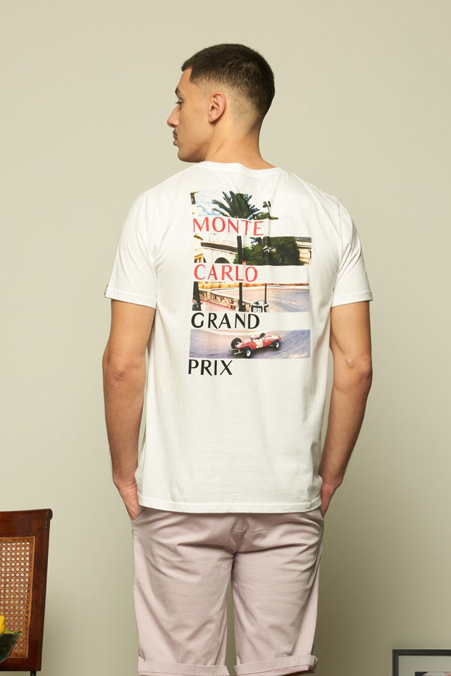 MONTE-CARLO - WHITE - TEESHIRT