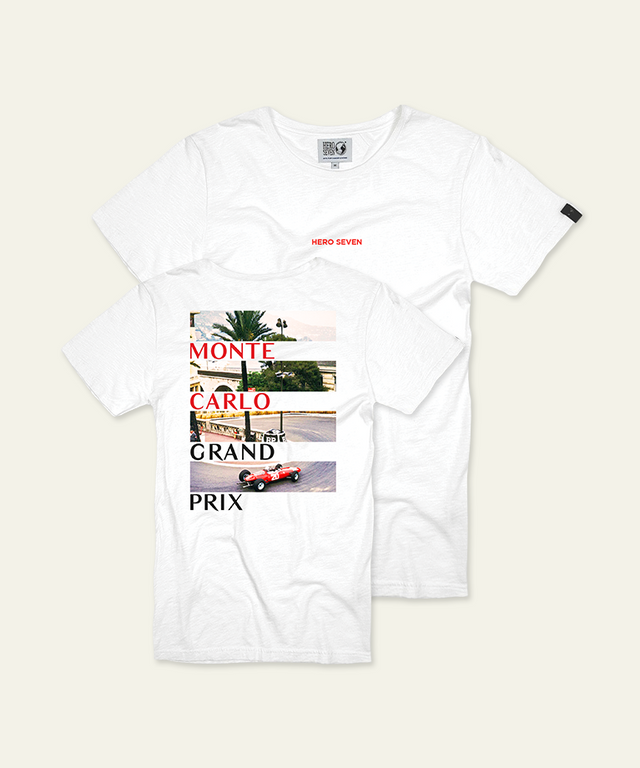 MONTE-CARLO - WHITE - TEESHIRT