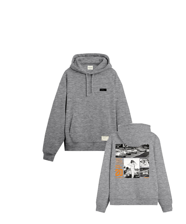 MOSAIC 20 HOODIE KID - GREY MELANGE - Molletons